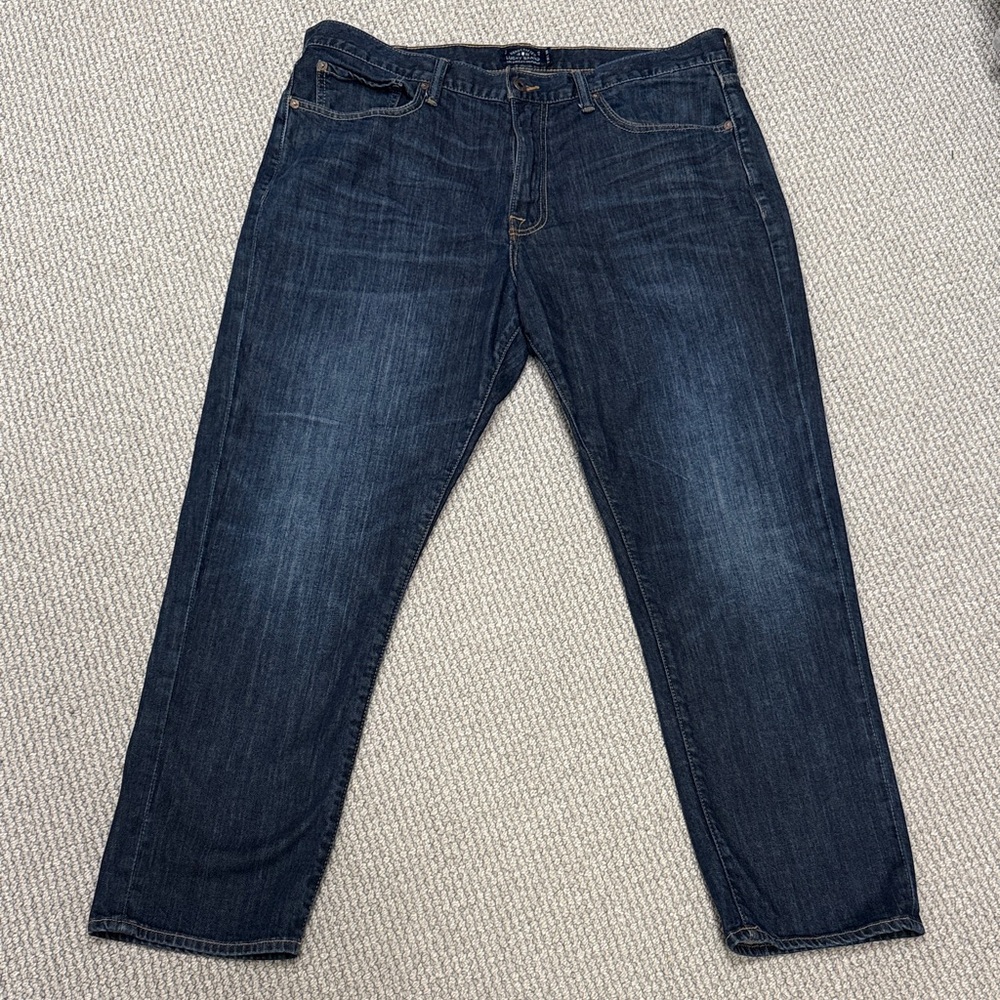 Lucky Brand Men's Dark 410 Athletic Fit Jeans, Size 38W x 30L